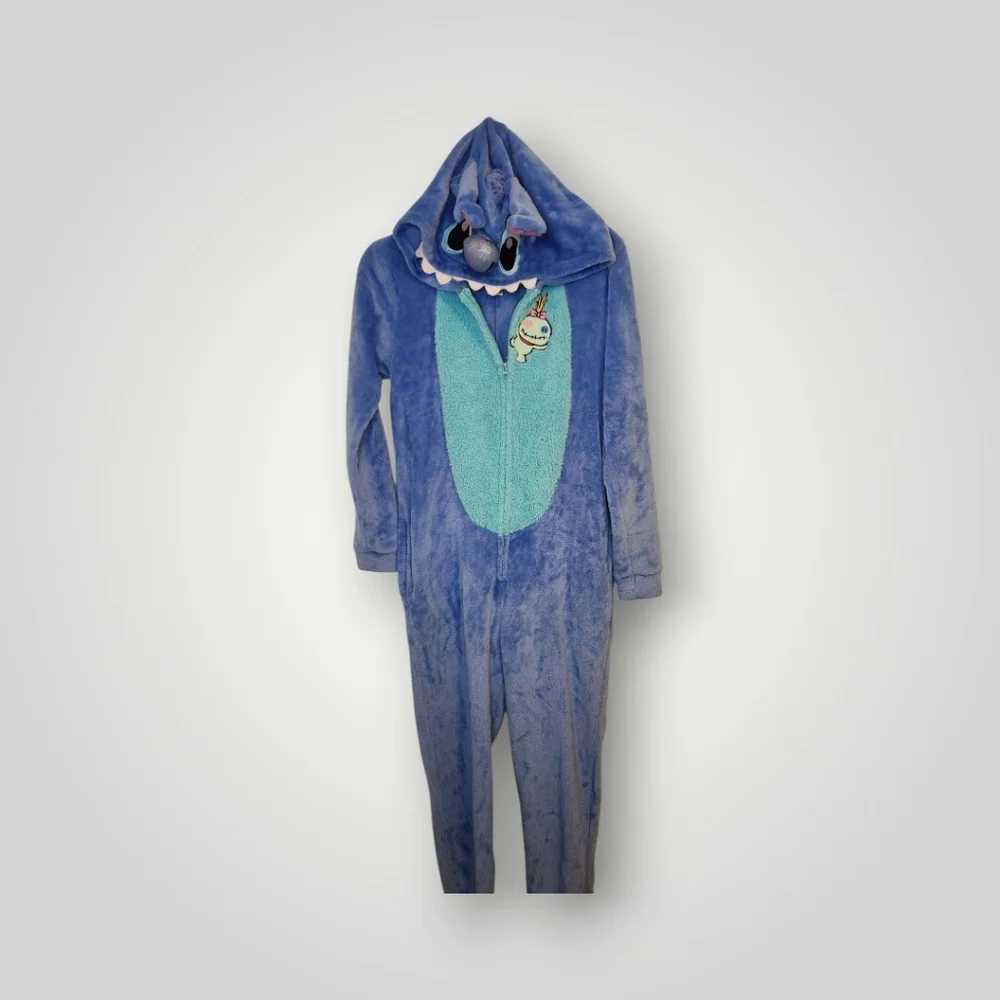 Disney Lilo & Stitch Unisex Adult One Piece Halloween Costume Size S Pajama - Picture 1 of 15